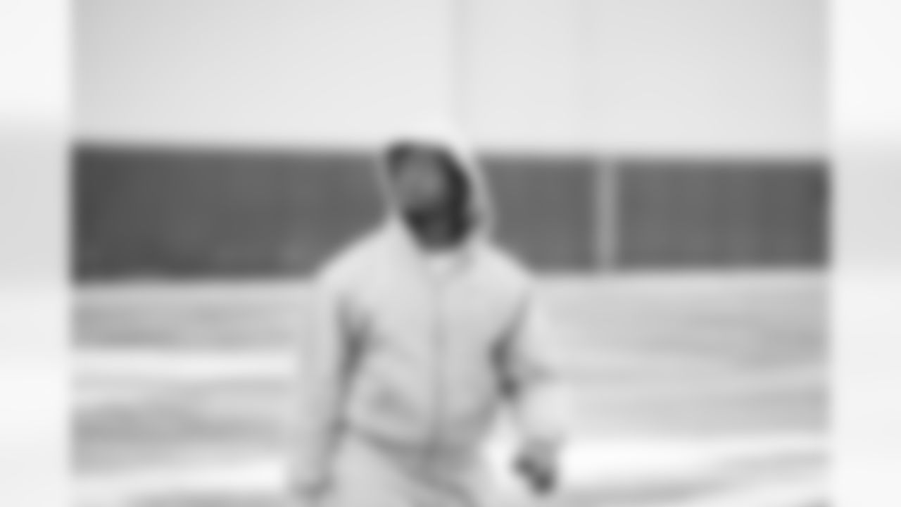 Detroit Lions running back David Montgomery (5) travels to Chicago on Jan. 3, 2026. (Jeff Nguyen/Detroit Lions via AP)